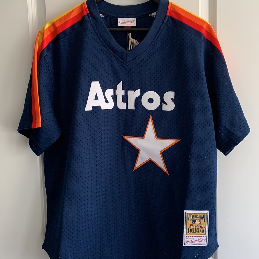 Nolan Ryan Houston Astros Mitchell & Ness 1988 Cooperstown Collection Jersey